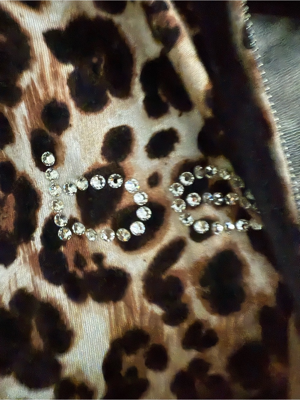 Bebe like new Leopard Print Hooded Women's Y2K Sweater - Picture 2 of 8